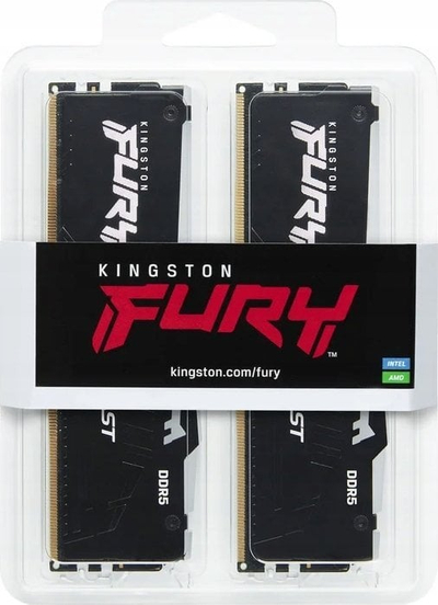 RAM Kingston Fury Beast RGB, DDR5 64GB 6400MHz, Dual Channel EXPO, i zi