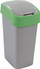 Curver Flip Bin Канта за Отпадоци, 50 l, Silver/Green