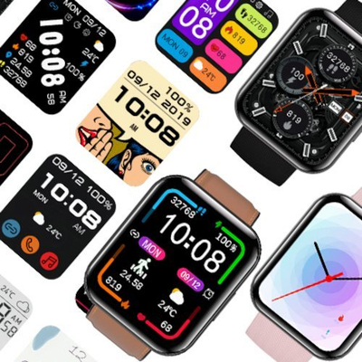 Smartwatch Bemi SmartWatch Exo, ekran 1.91" TFT, IP67, i zi me rrip rozë