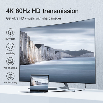 Kabllo USB-C në HDMI Joyroom SY-20C1, 4K 60Hz, 2m, gri