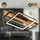 Ndriçues Briloner Led 32W, 3200 lm, 3000K, 55x30x8 cm, i zi/kafe e hapur