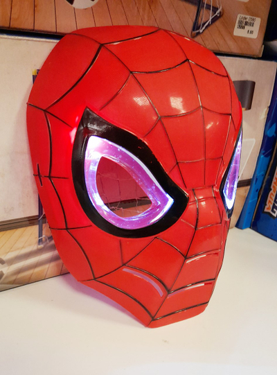 Maskë Spiderman, me drita