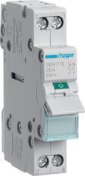 Ndëprerës modular Hager Polo, 16 A, 2 pole 