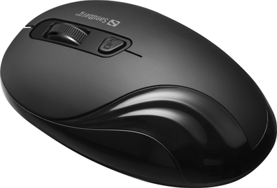Maus pa tela Sandberg, USB, optik, i zi
