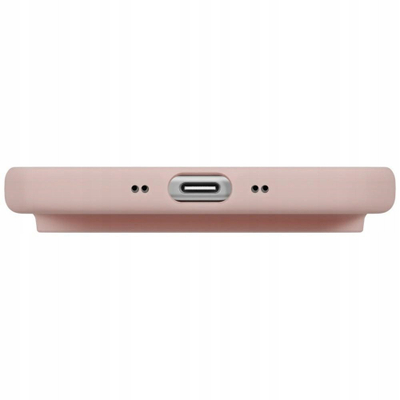 Mbulesë telefoni Uniq Lino për iPhone Air, kompatibile me MagSafe, silikoni, rozë