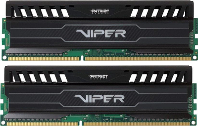 Memorie Patriot Viper 3, DDR3, 16 GB, 1600 MHz, CL9, PV316G160C9K