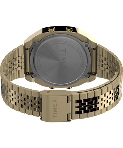 Orë dore për meshkuj Timex, e artë