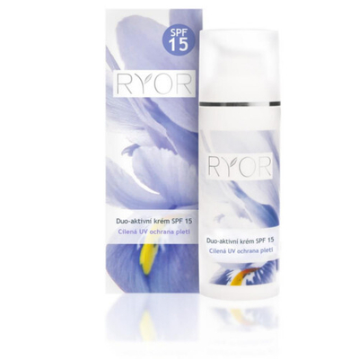 Krem mbrojtës ndaj diellit Ryor Duo - Active me SPF 15, 50 ml