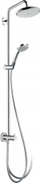 Kolonë dushi Hansgrohe Croma 220 Reno 27224, diametër koke 220mm, montim në mur, krom