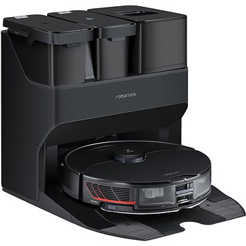 Fshesë robotike Roborock S7 MaxV Ultra, thithje e fuqishme, stacion vetëpastrohës, gri