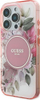 Kapak telefoni Guess GUHMP16XHFWBDCEP për iPhone 16 Pro Max 6.9", hard case, me lule, rozë