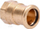 Fiting presimi bakri KAN therm 2265044005, 18mm, Rp 1/2", me filetë femërore