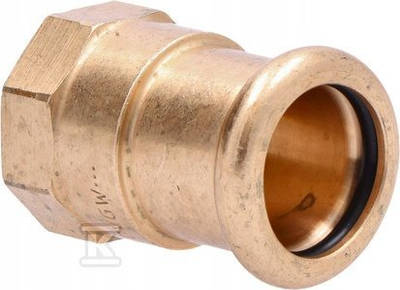 Fiting presimi bakri KAN therm 2265044005, 18mm, Rp 1/2", me filetë femërore