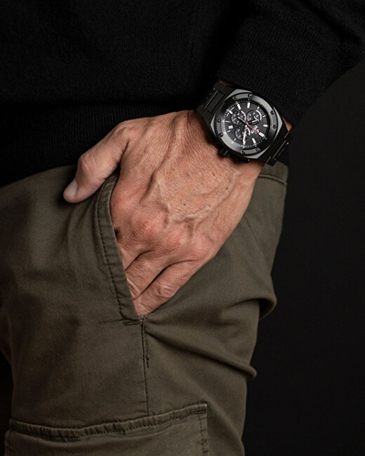 Orë për meshkuj Jaguar Executive Chronograph J992/1,e zezë