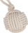 Lodër për qen Ball On Rope, litar 48 cm, material natyral