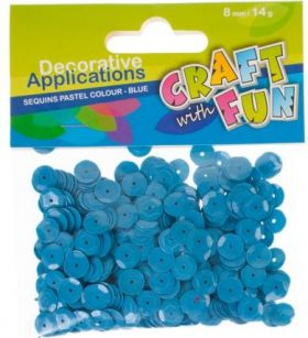 Rruaza Euro Trade pastel (290117), 8 mm, blu