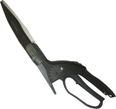 Gërshërë bari Rotary Grass Shears UP0090, teh i forcuar, dorezë plastike, gri