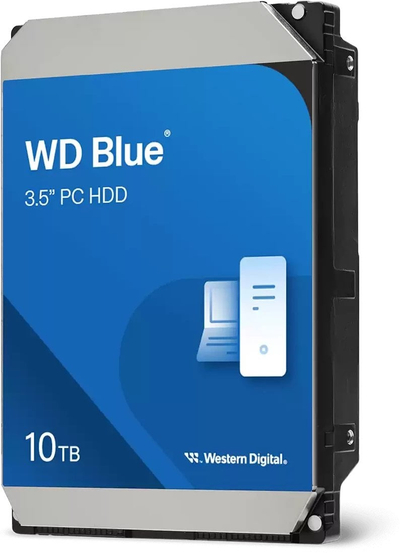 Hard disk i brendshëm Western Digital WD Blue WD100EAGZ, 10TB, 3.5", 7200RPM