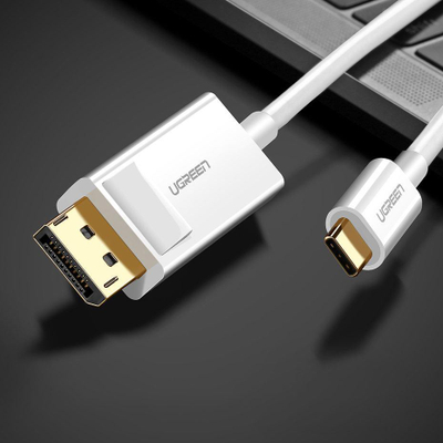 Kabllo USB Ugreen USB-C, 1.5 m, e zezë