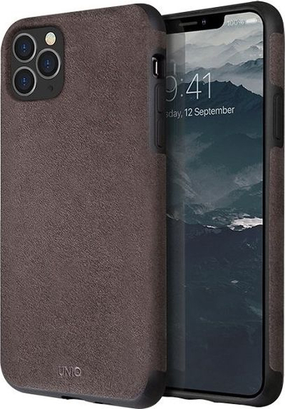 Mbrojtëse Uniq Sueve për iPhone 11 Pro Max, e hirtë