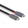 Кабел USB C Lindy USB4 240W, 2m, сива