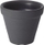 Vazo Flowerpot CLASSIC, plastike, 58cm, ngjyrë antracit
