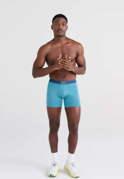 Mbathje bokser SAXX Vibe Super Soft, viskozë elastike, për burra, blu Hydro