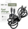 Kabllo USB C në USB C PanzerGlass Empower by Racing, 240W, 1.2m, e zezë