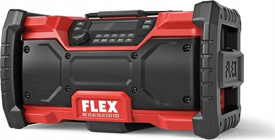 Radio kantieri FLEX RD Digital, pa kabllo, DAB FM Bluetooth, e kuqe