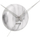 Orë muri Karlsson Marble Dot KA5535WH