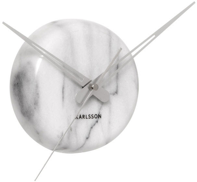 Orë muri Karlsson Marble Dot KA5535WH
