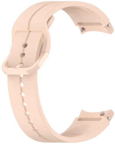 Rrip ore OEM Silicone për Samsung Galaxy Watch 4 5, 20mm, silikon, rozë