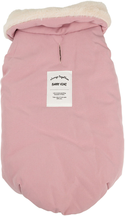 Xhaketë për qen Barry King, 3XL, 60 cm, rozë pastel