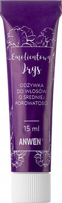 Balsam flokësh Anwen Emollient Iris, për porozitet mesatar, 15ml