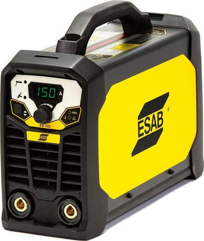 Aparat saldimi inverter Esab Rogue ES 150i, 150A, MMA TIG, i verdhë