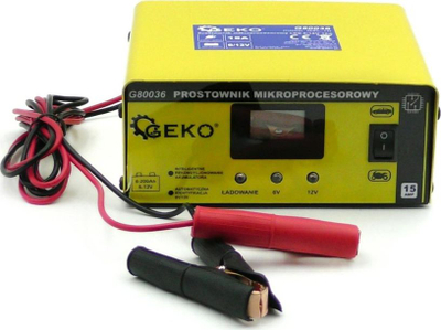Karikues baterish me mikroçip 6–12V 15A, 6–200Ah