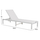 Shezllon Thatcher 196,5x64,5x92Hcm (HM5983.01), bardhë
