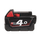 Bateri e rikarikueshme Milwaukee M18 B4 4932430063, 18V, 4Ah Li Ion, e zezë