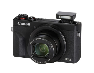 Aparat fotografik Canon PowerShot G7 X Mark III, 20.1MP, 4K, me bateri rezervë