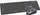 Set tastierë dhe mi U+U K3186, USB, me kabllo, i zi