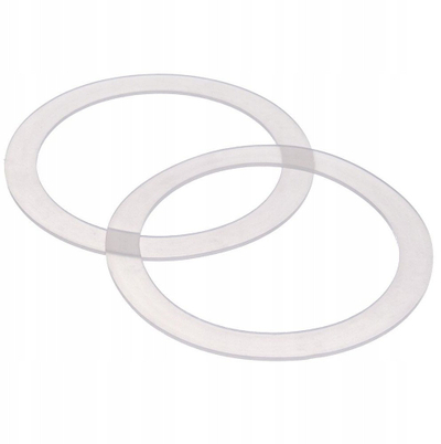 Set unazash silikoni zëvendësuese, 6 copë, diametër 11 cm, transparente