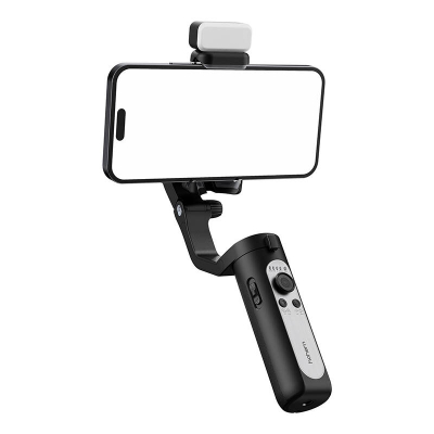 Stabilizues smartphone Hohem iSteady XE Kit, 3 akse, me dritë LED, i zi