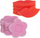 Qiri dylli me aromë Atmosphera Scented Wax Set Lips Flower, 90 g, aromë Yuzu