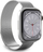 Rrip ore Puro Milanese për Apple Watch 42 44 45mm Ultra, çelik inox, argjend