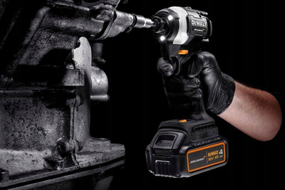 Vidërrënues DeWalt XR McLaren DCF85MP2T QW, 1/4\", 18V, 2x5Ah, i verdhë
