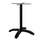 Bazë alumini 66x66x73cm Me Kryq 48x48cm (HM460.01), zezë