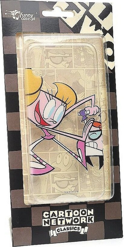 Mbulesë silikoni Cartoon Network për Samsung Galaxy J6 Plus 2018, Dexter dhe Dee Dee, transparente