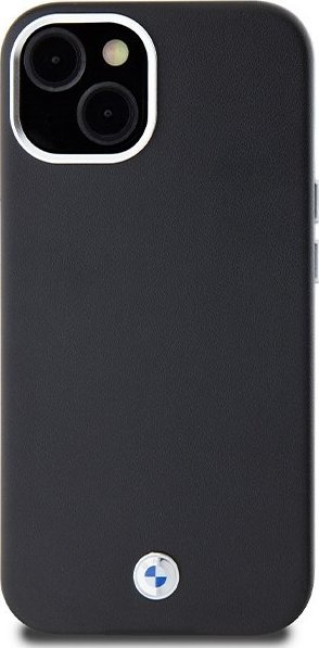 Mbulesë telefoni BMW Signature Wrapped Metal, MagSafe, për iPhone 15 Plus 14 Plus, e zezë
