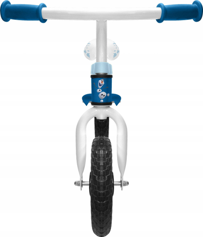Bicikletë pa pedale Stamp Balance Bike Frozen II, deri 20 kg, me figura Frozen, bardh e kaltër