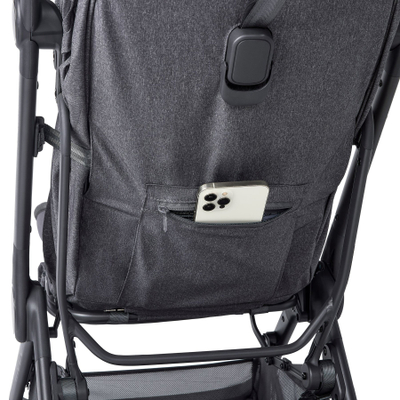Karrocë bebe Ergobaby Metro 3 Deluxe, kompakte qyteti, ulëse ergonomike, gri Pearl